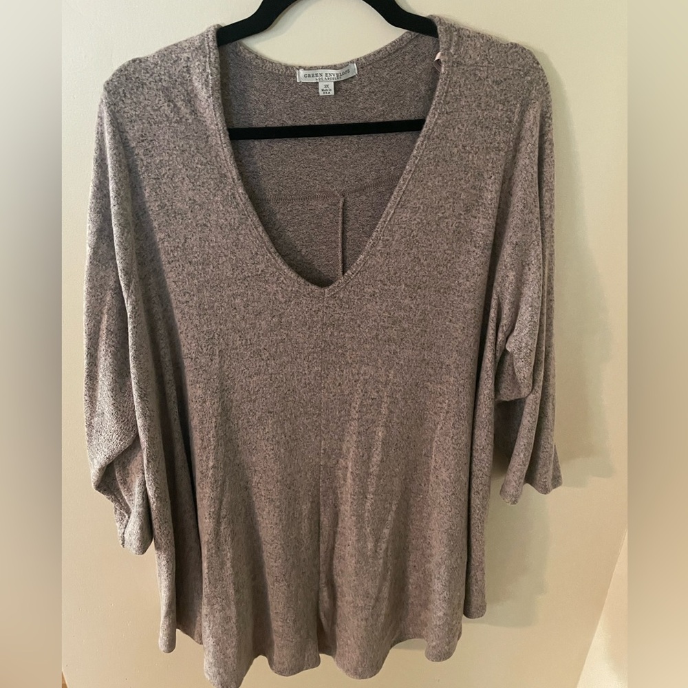 Gray sweater